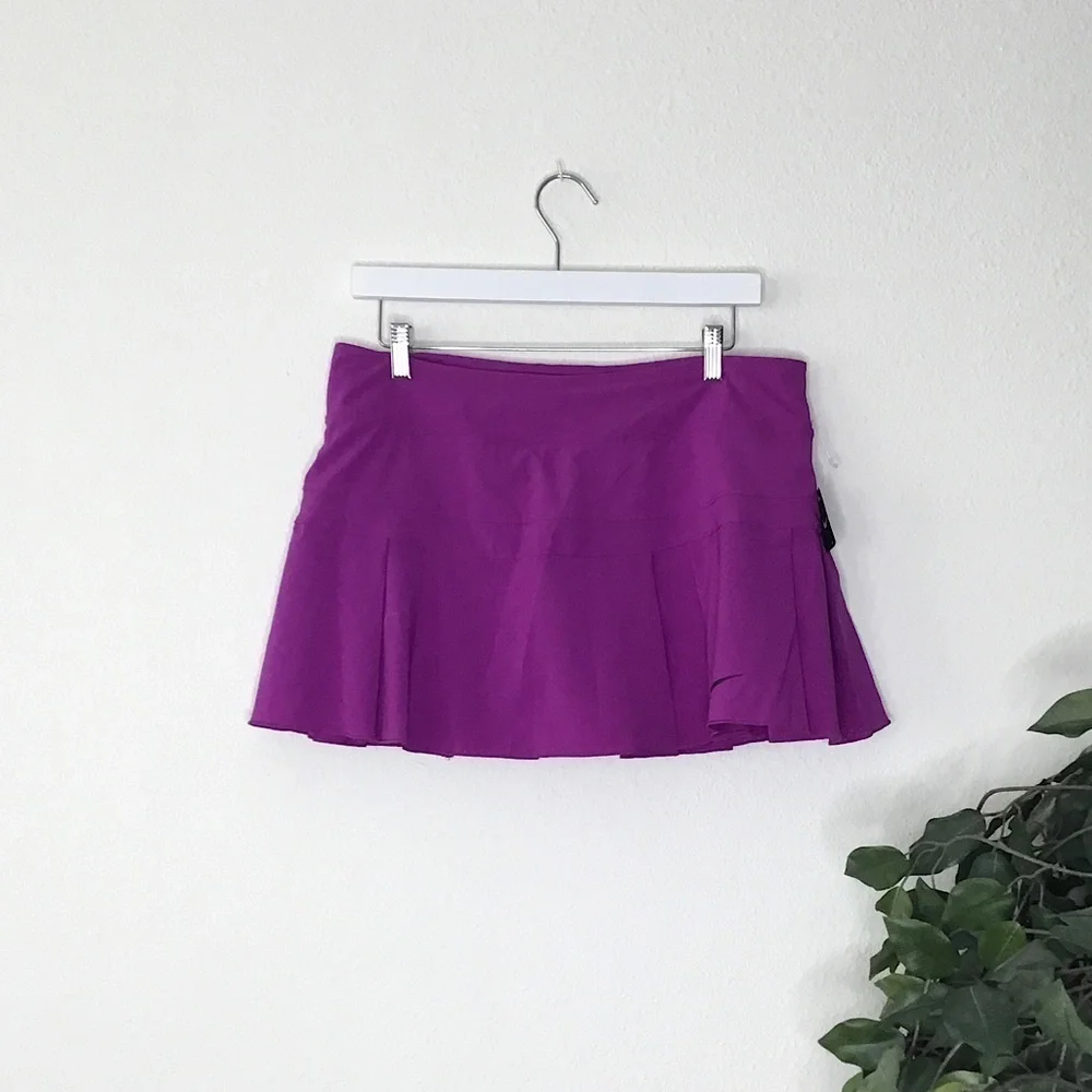NWT Nike Purple Workout Skort
